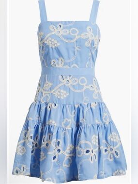 New Sam Edelman Rope Embroidery Mini Dress size 12